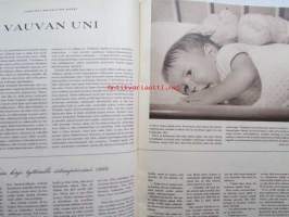 Kotiliesi 1964 nr 9 -mm. Oma pesä perheen pienimmille, Hyvät puutarhatyövälineet, Annikki Toikka-Karvonen, Vauvan uni, Isoäiti &quot;Moses&quot; Mary Anna Robertson