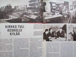 Kotiliesi 1964 nr 11 -mm. Kauniit kesäjalat ja -varpaat, Napit ja näpinlävet, Maatilan kylmäsäilytyshuone, Käytännön kaloritaulukko, Maalaistalon puutarha,