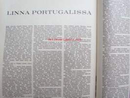 Kotiliesi 1964 nr 12 -mm. Hienoja löytöjä pienpuutarhoista, Rantalaukkuja, Runollinen ja rauhoittava soutuvene, Suggestiolla ja yhteistyöllä selviämme