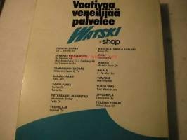 WATSKI  VARUSTELUETTELO-75