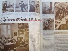 Kotiliesi 1956 nr 11 -mm. Retkellä ruoka maistuu, Lilli Fougstedt Päivä paistaa meillekin, Kesä avaa aitan oven, Doris Bengtsröm, Tarkastaja Sigrid Larson,