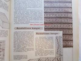 Kotiliesi 1956 nr 2 -mm. Mistä johtuu sairaanhoitajien puute?, toteutunut toivetalous - Kaisu Snellman, yhdessä yrittäen sato suurenee - K.E. Oksasen Kalliomäki