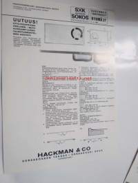 Pesupöydän päälliset Hackman &amp; Co Sorsakosken tehdas -myyntiesite