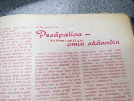 Varjojen mailta - Sokeain julkaisu 1952 nrot 5-12, yhteensä 6 lehteä, sokeain elämää, koulutusta, ajanvietettä ym.