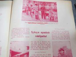 Varjojen mailta - Sokeain julkaisu 1952 nrot 5-12, yhteensä 6 lehteä, sokeain elämää, koulutusta, ajanvietettä ym.