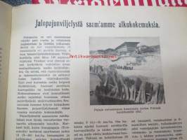 Varjojen mailta - Sokeain julkaisu 1952 nrot 5-12, yhteensä 6 lehteä, sokeain elämää, koulutusta, ajanvietettä ym.