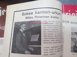 Varjojen mailta - Sokeain julkaisu 1952 nrot 5-12, yhteensä 6 lehteä, sokeain elämää, koulutusta, ajanvietettä ym.