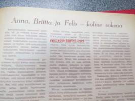 Varjojen mailta - Sokeain julkaisu 1952 nrot 5-12, yhteensä 6 lehteä, sokeain elämää, koulutusta, ajanvietettä ym.