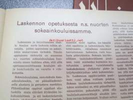 Varjojen mailta - Sokeain julkaisu 1952 nrot 5-12, yhteensä 6 lehteä, sokeain elämää, koulutusta, ajanvietettä ym.