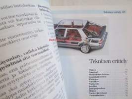 Saab 9000 käyttöohjekirja M 1988