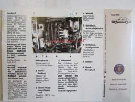 Saab 900 Betriebsanleitung M 1989