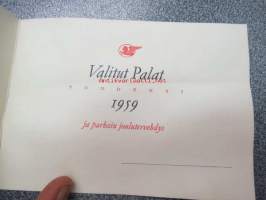 Valitut Palat lahjakortti 1959, piirtänyt Björn Landström