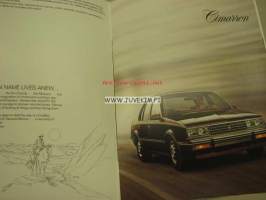 Cadillac Cimarron 1982 -myyntiesite