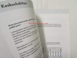 Volkswagen service Mukavuusjärjestelmä - rakenne ja toiminta, itseopiskeluohjelma