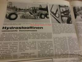 Koneviesti 1970 / 7  sis mm. McCormic 724, Veronassa nähtyä, Rivilannoitus sekä rivi- ja kylvölannoituskoneet, Uusia puutarha traktorimalleja, Lapiorullaäkeet,