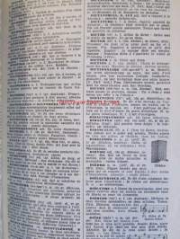Nouveau Petit Larousse Illustre - Sana- ja tietokirja selityksineen
