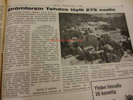 Koneviesti 1970 / 18 sis mm.Onko sänkimuokkaus uskonasia?.Perunankorjuukoneitten vuosikatselmus.Tume-kylvölannoituskone.Traktoreiden tehoista ja niiden