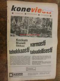 Koneviesti 1969 / 23  sis mm. Maan ensimmäinen osuusnavetta, Navettaorjuus poistettu Oravaisissa, Säiliösiilot, Säiliösiilot tarkastettavana, Suuryritys ilman