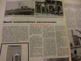 Koneviesti 1969 / 23  sis mm. Maan ensimmäinen osuusnavetta, Navettaorjuus poistettu Oravaisissa, Säiliösiilot, Säiliösiilot tarkastettavana, Suuryritys ilman