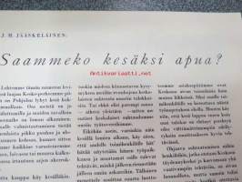 Keskolainen 1955 nr 2, Kesko Oy:n henkilökunnan lehti. sis. mm. seur. artikkelit / kuvat; Keskolainen menekkitoiminta, Osastonhoitajien peruskurssi