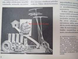 Keskolainen 1955 nr 2, Kesko Oy:n henkilökunnan lehti. sis. mm. seur. artikkelit / kuvat; Keskolainen menekkitoiminta, Osastonhoitajien peruskurssi