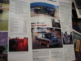 Dodge Trucks 1991 -myyntiesite