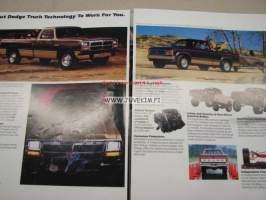 Dodge Trucks 1991 -myyntiesite