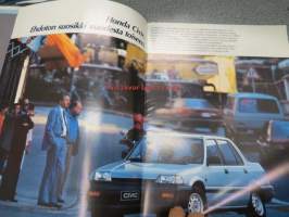 Honda Civic 4-ovinen mallisto 1987 -myyntiesite