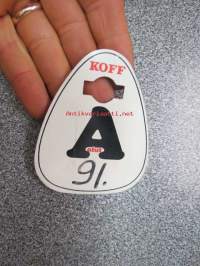 Koff A / IV A Export -narikkalappu