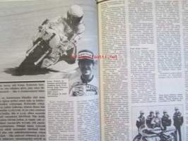 MP-Lehti 1979 nr 12 -mm. Kenny Roberts, Heikki Mikkola, Milanon MP messut, Kokko MC-Club, Suzuki 850 kestotesti, katso kuvista tarkempi sisältö.