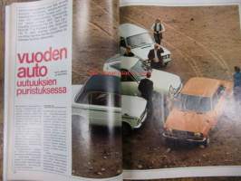 Purje ja Moottori 1971 / 7  sis mm. Väärät ajolinjat 5 kuoli, 101 palkintoa odottaa, Vuoden auto uutuuksien puristuksessa, Citroen GS, Fiat 124, Polski Fiat,