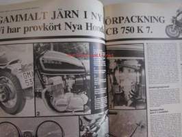 MC-Nytt 1977 nr 9 sept. -mm. Gilera Saturno - Moottoripyörä erikoislehti, katso kuvista tarkemmin sisältöä.