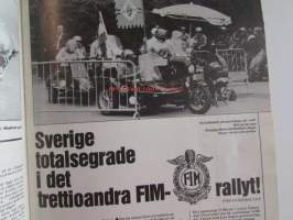 MC-Nytt 1977 nr 9 sept. -mm. Gilera Saturno - Moottoripyörä erikoislehti, katso kuvista tarkemmin sisältöä.