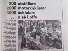 MC-Nytt 1975 nr 9 sept. - Moottoripyörä erikoislehti, katso kuvista tarkemmin sisältöä.