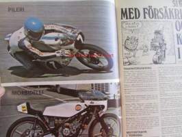 MC-Nytt 1975 nr 13 julnumber.-mm. Honda 850 turbo, Honda 1000 gold wing, Kawasaki 1100 - Moottoripyörä erikoislehti, katso kuvista tarkemmin sisältöä.