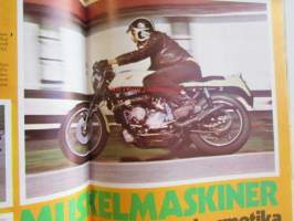 MC-Nytt 1975 nr 13 julnumber.-mm. Honda 850 turbo, Honda 1000 gold wing, Kawasaki 1100 - Moottoripyörä erikoislehti, katso kuvista tarkemmin sisältöä.