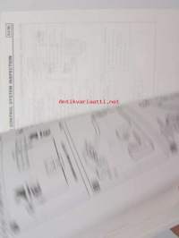 Nissan model B12 and N13 series service manual supplement IV - korjaamokirjan lisäosa, katso kuvista tarkemmin sisältöä