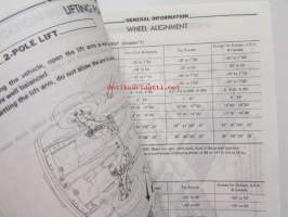 Nissan model M11 series Body Repair service manual - korjaamokirjan, katso kuvista tarkemmin sisältöä