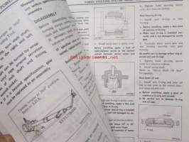 Nissan Urvan model E23 series Service manual supplement - korjaamokäsikirjan lisäosa, katso kuvista tarkemmin sisältöä