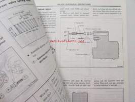 Nissan Urvan model E23 series Service manual supplement - korjaamokäsikirjan lisäosa, katso kuvista tarkemmin sisältöä