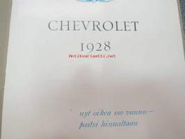 Chevrolet 1928 -myyntiesite