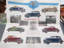 Chevrolet 1933 -myyntiesite