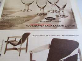 Suomen Kuvalehti 1959 nr 14  4. huhtikuu 1959 , Aiheita mm. Länteen myös - Tampereen veturitehtaalla valmistunut 1904 halkolämmitteinen Tk 2 sarjan veturi nr 418