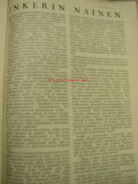 Kotiliesi 1930 nr 4 Helmikuu 1930. Runsaasti mainoksia ja ajankuvaa vuodelta  1930 , mm sisustusvinkkejä ja huonekalumallistoja.