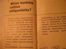 suomen valtion opligaatiot ohjevihko