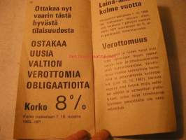 suomen valtion opligaatiot ohjevihko