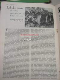 Kotiliesi 1930 nr 14, 15.7. heinäkuu II numero, Dresdenin hygieninen näyttely, Noormarkku - Katriina Ihanakangas, Takannessa värikäs  Pommac-mainos, Huonekalumessut