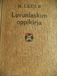 Luvunlaskun oppikirja / R. Ceder.