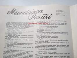 Uusi Nainen 1952 nr 6, Terttu Soinvirta, olen yksi monista - invaliidi Martti Riikonen, hän on murrosiässä