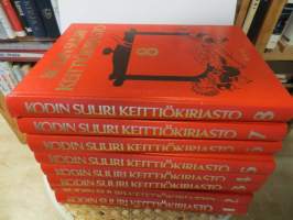 Kodin suuri keittiökirjasto 1-8